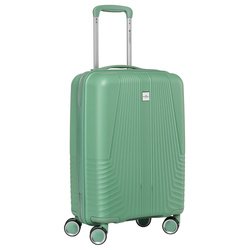 Kabína, zelený cestovný kufor s teleskopickou rukoväťou - Peterson