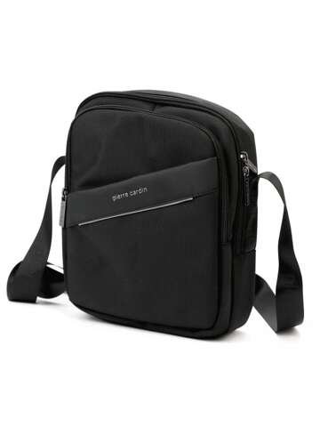 Pierre Cardin 8158 ALAN06 čierne veľké pánske crossbody vrecko