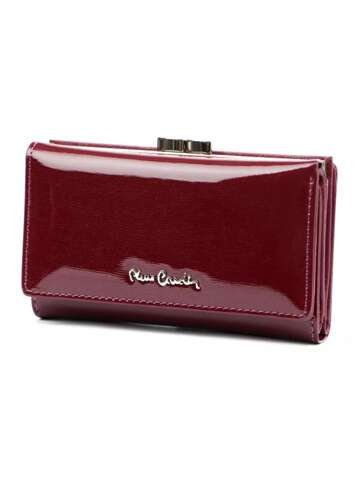 Dámska fialová kožená peňaženka Pierre Cardin 05 LINE 108 medium s RFID SECURE