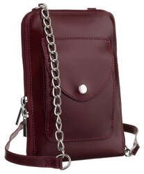 Dámska mini kožená kabelka