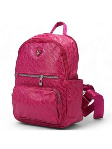 Dámsky ekologický batoh fuchsiová taška cez rameno Sergio Valentini 7172# medium urban