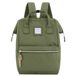 Módny zelený cestovný batoh s USB portom - Himawari