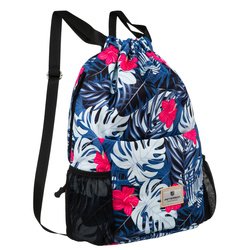 Polyesterová taška na chrbát s módnym kvetinovým vzorom - Peterson