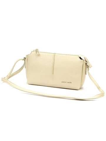 Dámska kabelka Eko Beige Postbag Pierre Cardin LONG19 1005 na rameno