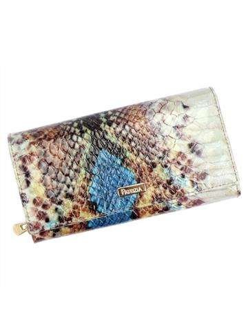Dámska kožená peňaženka PATRIZIA VL-106 RFID Large Blue Orientation