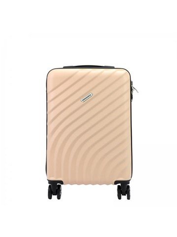 Malý kufor Gregorio W6007 S20 Magnolia ABS otočné kolieska visiaci zámok
