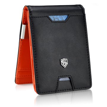 STEVENS Pánska peňaženka - FABRIC FAULT - Moderné z RFID Black for Cards