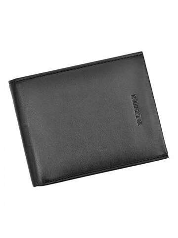 Pánska peňaženka Valentini 306 261 Natural Leather Black Classic