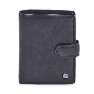 Pánska kožená peňaženka Nordee GW-09 RFID Black