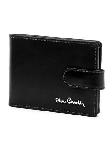 Pánska peňaženka Pierre Cardin YS604 323A čierna kožená horizontálna RFID SECURE