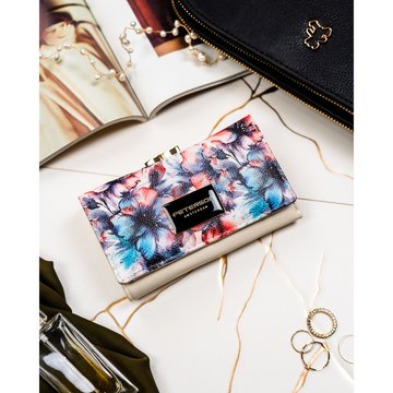 Dámska peňaženka z prírodnej a ekologickej kože vybavená systémom RFID - Peterson