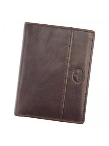 Pánska kožená peňaženka EL FORREST 859-22 RFID Dark Brown Security Function