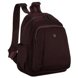 Dámsky bordový batoh z polyesteru, zavesený na nastaviteľných popruhoch - Peterson