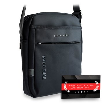 Pierre Cardin 1701 ALAN09 čierna pánska ležérna taška cez rameno