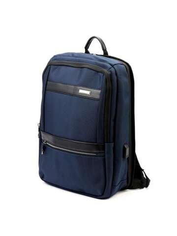 Batoh námornícka modrá B.Cavalli BC1325 unisex mestský veľký A4 na šľapkách