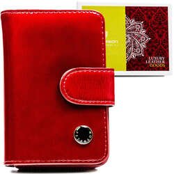 Dámska kožená peňaženka so zipsom - Peterson