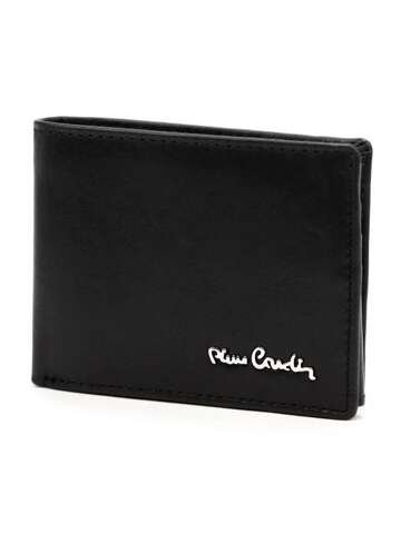 Pánska peňaženka Pierre Cardin YS601 323 Kožená čierna horizontálna RFID SECURE