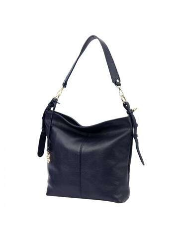 Gregorio 1714 DOLLARO Prírodná koža Navy Blue Shopper