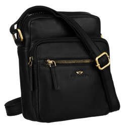 Pánsky kožený opasok postbag - Peterson