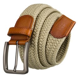 Béžový pánsky opasok na nohavice - Peterson