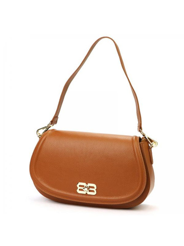 Dámska kožená kabelka Luka 24-062 Dollaro Camel Shoulder Crossbody