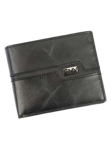 Gian Pánska peňaženka Marco Venturi GMV957 Prírodná koža čierna