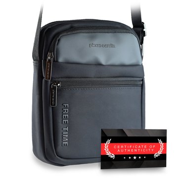 Pierre Cardin 2061 ALAN09 pánske čierne športové vrece na rameno