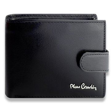 Pánska peňaženka Pierre Cardin YS602 323A kožená čierna horizontálna RFID SECURE