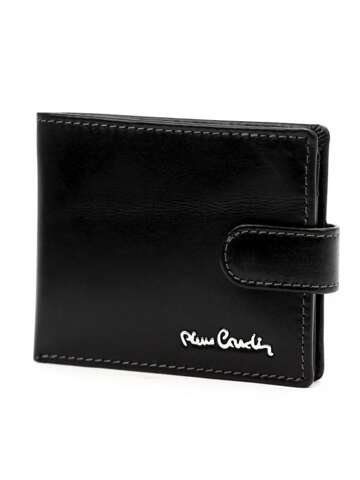 Pánska peňaženka Pierre Cardin TILAK51 8825 Kožená čierna horizontálna RFID SECURE