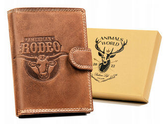 Veľká vertikálna pánska peňaženka z pravej kože - Always Wild