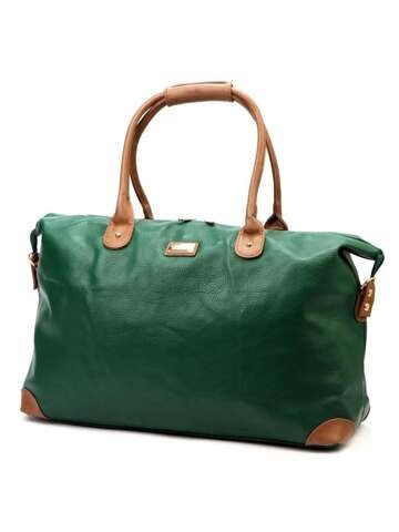 Dámska kabelka A4 zelená eko shopperbag Northampton Polo Club PC3180#