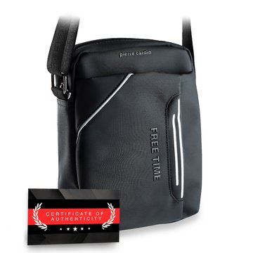 Čierna pánska taška cez rameno Pierre Cardin 2031 ALAN09 medium casual