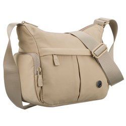 Dámske mestské polyesterové llistono v ecru farbe so zapínaním na zips - Peterson