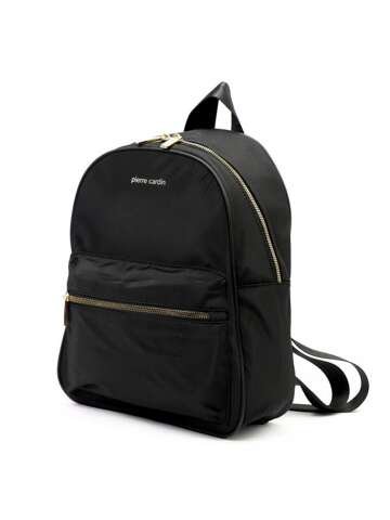 Dámsky batoh čierny Pierre Cardin FR04 7173 malý mestský batoh s popruhmi
