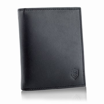 Portfel Męski STEVENS Skórzany Classic Czarny