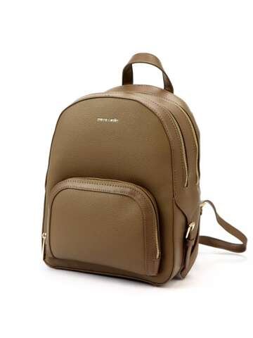 Pierre Cardin 86448 MS152 dámsky eko taupe mestský batoh s popruhmi