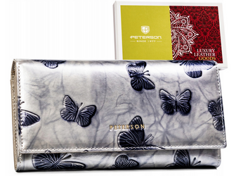 Veľká dámska peňaženka z pravej kože - Peterson