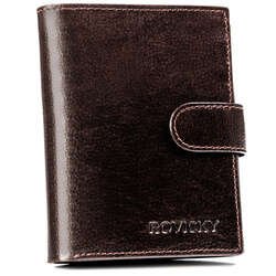 Veľká pánska kožená peňaženka s vertikálnou orientáciou - Rovicky