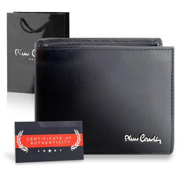 Pierre Cardin Elegantná kožená peňaženka s ochranou RFID Darčeková taška a certifikát