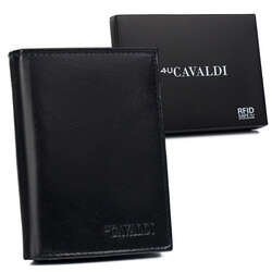 Kožená peňaženka na karty a ochranu RFID Protect - Cavaldi