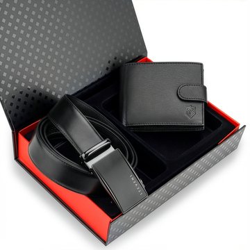 Pánska kožená peňaženka STEVENS Ochrana RFID Black PREMIUM darček Vianoce, pod vianočný stromček