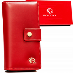 Veľká dámska peňaženka z ekologickej kože - Rovicky