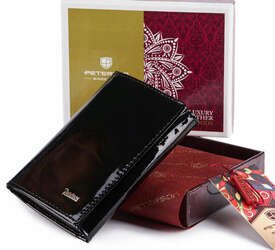 Kožené puzdro na dokumenty bez zapínania - Peterson