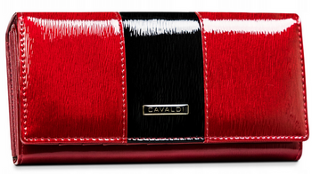 Elegantná dámska kožená peňaženka so zapínaním na patentku - 4U Cavaldi