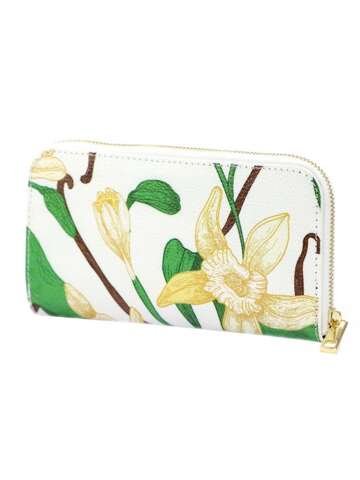 Dámska kožená peňaženka Gregorio G01 8822 DOLLARO vzor 4 horizontálne puzdro na ceruzky veľké so zámkom zlaté kovanie