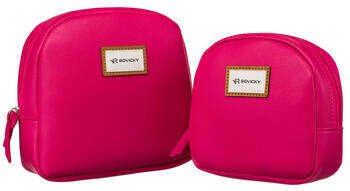 Sada dvoch dámskych kozmetických tašiek z ekologickej kože Rovicky