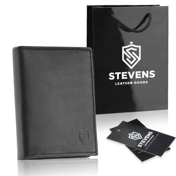STEVENS Pánska kožená peňaženka s RFID ochranou hnedá PREMIUM ako vianočný darček pod vianočný stromček