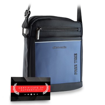 Pánska taška cez rameno Pierre Cardin 2051 ALAN09 black/blue
