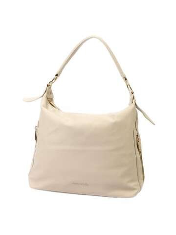 Béžová eko kabelka Pierre Cardin WX10 9555 do ruky a na rameno stredná