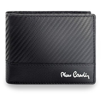 Pierre Cardin YS605 8806 Čierna kožená pánska peňaženka RFID Horizontal